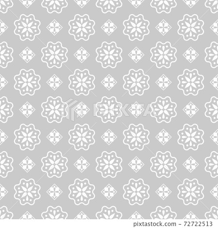 經典灰白色的幾何圖騰藤蔓花卉瓷器紡織品的連續無縫背景 經典灰白色的幾何圖騰藤蔓花卉瓷器紡織品的連續無縫背景 72722513