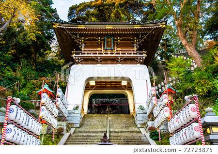 Enoshima, Fujisawa City, Kanagawa Prefecture Enoshima Shrine (Ruishinmon) 72723875