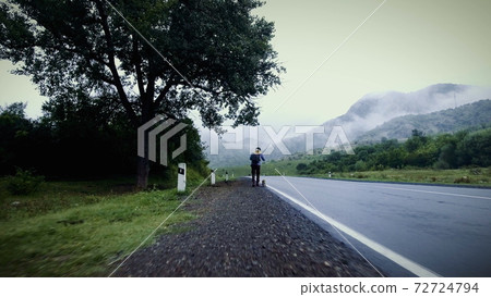 Dog Walk With Owner Dog Walk With Owner 72724794