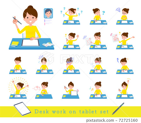 studying, female, lady 72725160