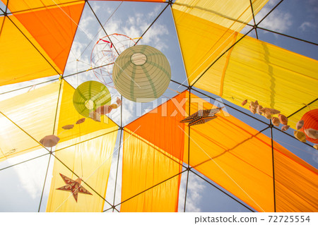 summer holiday farm feast celebration, carnival event, park or street festa design decoration summer holiday farm feast celebration, carnival event, park or street festa design decoration 72725554