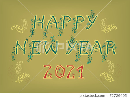 Folk Happy new Year 2021 Folk Happy new Year 2021 72726495