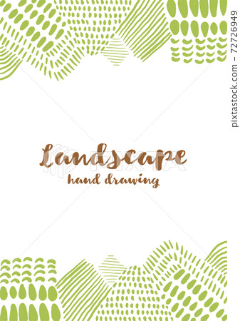 手繪背景框架02 72726949