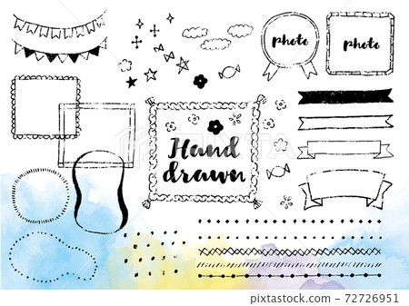 手繪線描插圖 72726951