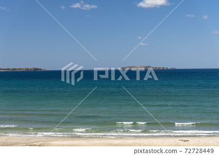 禮文島金羽角從渡渡鳥島的景色 72728449