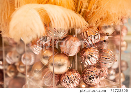 Bright and beautiful pink, pink, Christmas tree, Christmas, Christmas 72728806