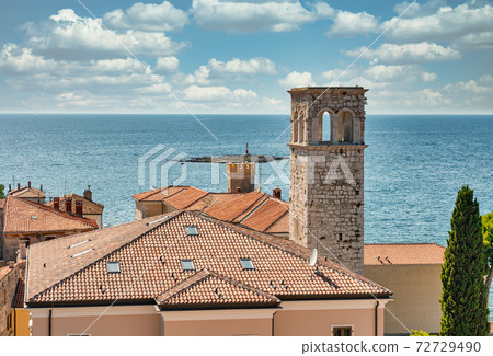 Medieval monastery in Porec, Croatia. Medieval monastery in Porec, Croatia. 72729490