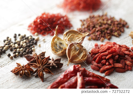 Chinese food spices, spices and Chinese ingredients 72732272