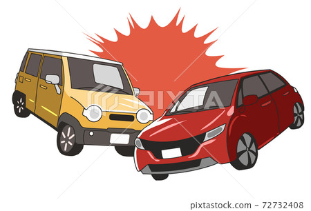 碰撞輕型車與普通車 72732408