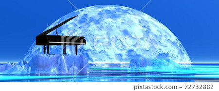 Romantic piano 72732882