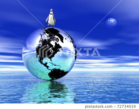 Penguin on earth 72734019