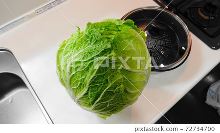 Standing splendid Chinese cabbage (the leading role in the winter pot!) From directly above 3746 Standing splendid Chinese cabbage (the leading role in the winter pot!) From directly above 3746 72734700