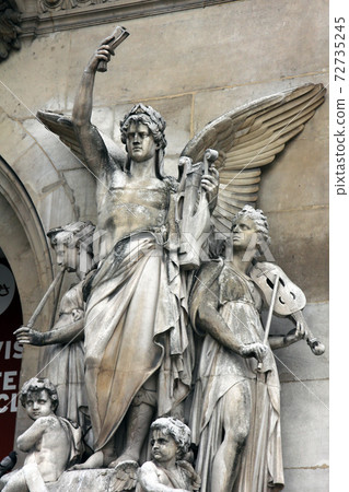 Architectural details of Opera National de Paris Architectural details of Opera National de Paris 72735245