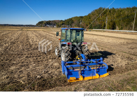 Preparation for rice planting 72735598