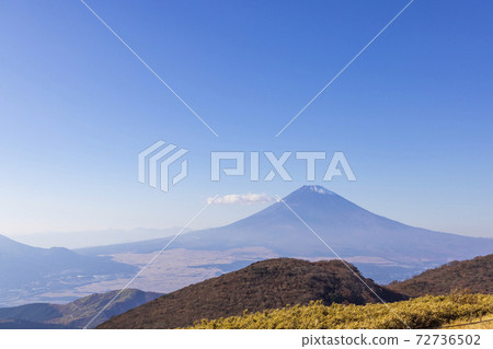 秋葉和富士山(箱根小岳天文台) 秋葉和富士山(箱根小岳天文台) 72736502