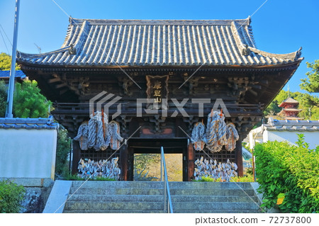 [Hiroshima Prefecture] Niomon Gate of Onomichi Saikokuji Temple 72737800