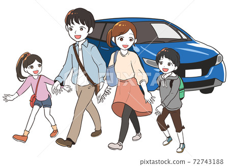 Go out by ordinary car Family Go out by ordinary car Family 72743188