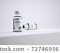 covid 19 vaccine 3d rendering for medicine conten 72746936