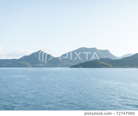從瀨戶內海渡輪看到的島嶼 72747060