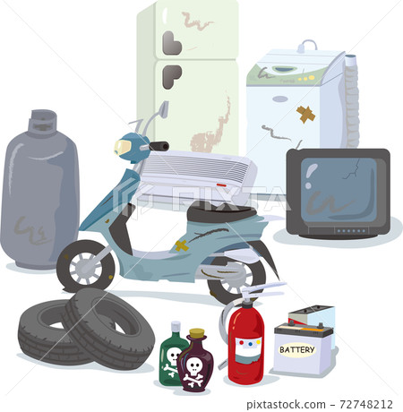 難以處理的垃圾插圖集 72748212