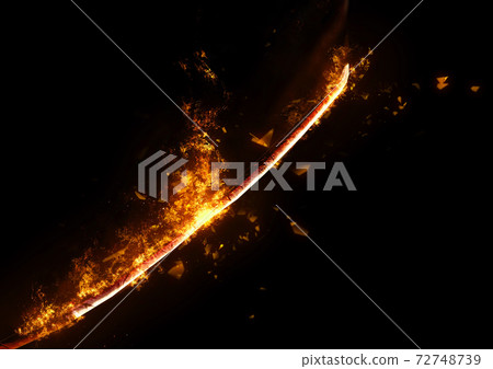 Burning flame sword Burning flame sword 72748739