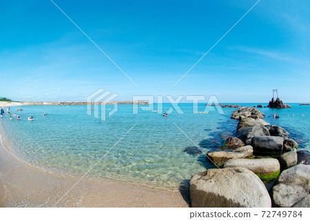 夏威夷海灘透明度高 72749784