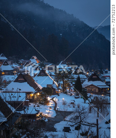 京都府美山K之佐藤雪燈廊照明 72752213