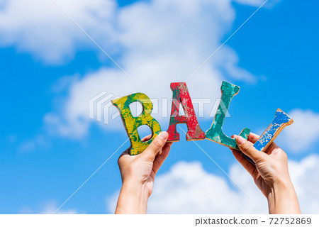 Image of Bali trip Blue sky Image of Bali trip Blue sky 72752869