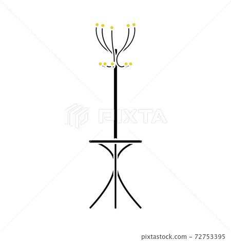Office Coat Stand Icon 72753395