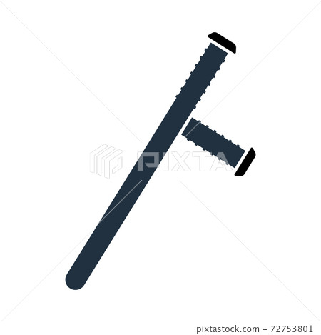 Police Baton Icon 72753801