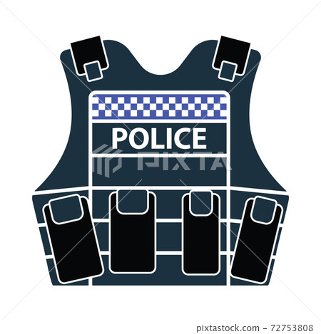Police Vest Icon 72753808