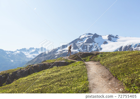 Hike in Alaska 72755405