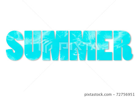 The word SUMMER composite with swimming pool photo inside The word SUMMER composite with swimming pool photo inside 72756951