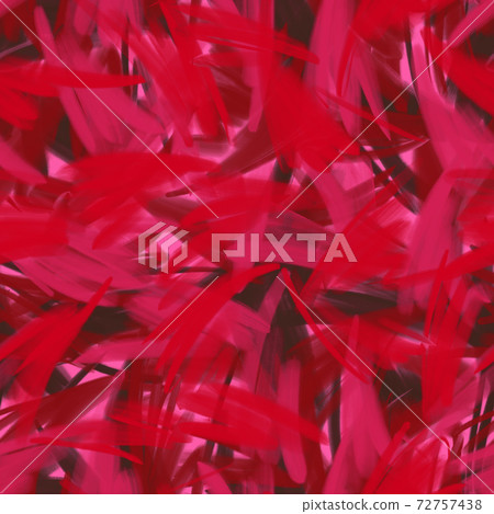 Expressive abstract brush strokes seamless pattern. Oil painting. Trendy hand drawn blurred nature ornament. Geometric background with chaotic colorful lines and stripes. Textile and fabric design. 72757438