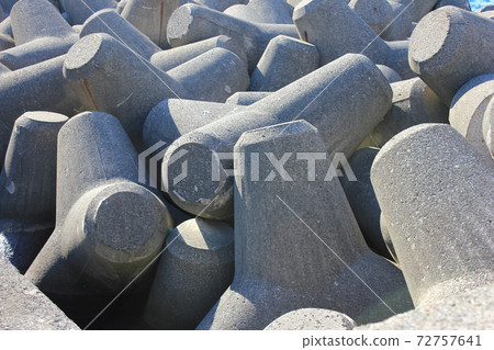 Namikeshi block ~~ ▽ △ ▷ Tetrapot ◁ △ ▽ ~~ Namikeshi block ~~ ▽ △ ▷ Tetrapot ◁ △ ▽ ~~ 72757641