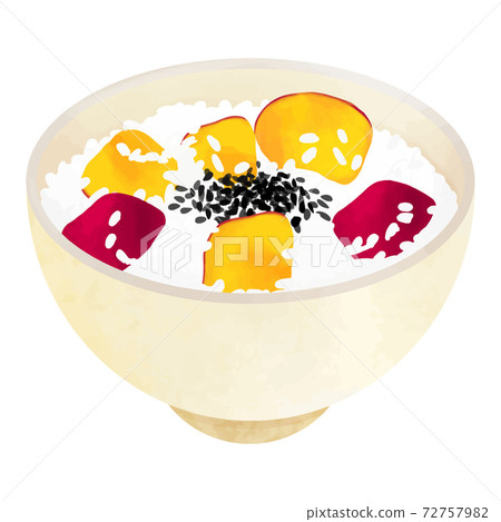 Sweet potato rice Sweet potato rice 72757982