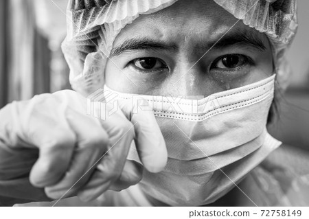 Sad desperate asian woman crying and tears eyes,stressed female doctor or nurse in medical uniform,grieving,eyes full of tears drop,sorrow for the victims of Coronavirus,crisis of COVID-19 pandemic Sad desperate asian woman crying and tears eyes,stressed female doctor or nurse in medical uniform,grieving,eyes full of tears drop,sorrow for the victims of Coronavirus,crisis of COVID-19 pandemic 72758149