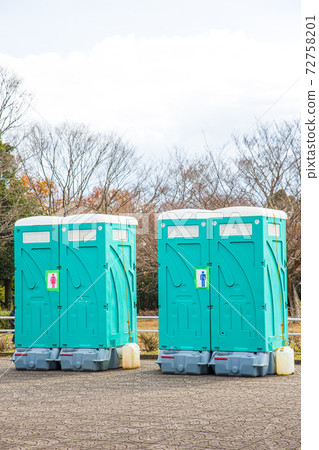 臨時廁所圖片 72758201