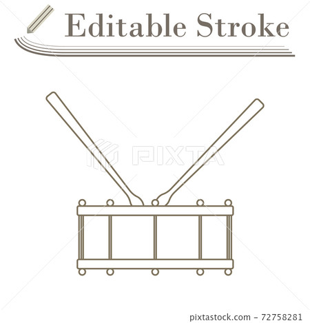 Drum Toy Icon Drum Toy Icon 72758281