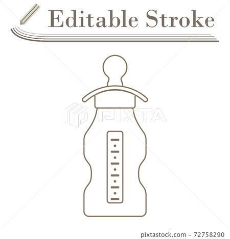 Baby Bottle Icon 72758290