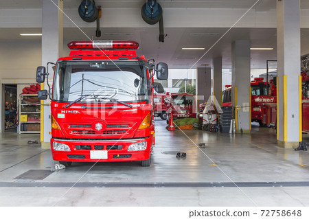 Fire engine on standby Fire engine Emergency vehicle 72758648
