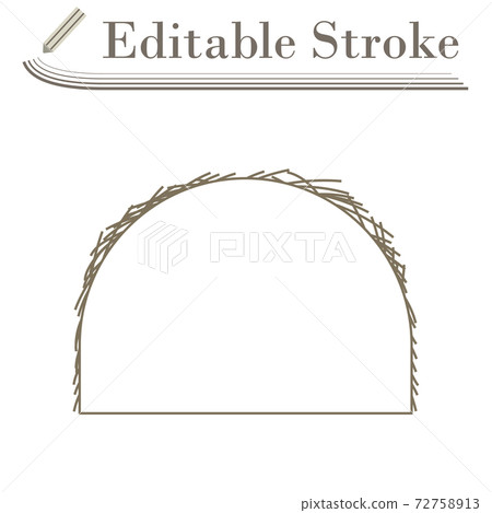 Hay Stack Icon Hay Stack Icon 72758913