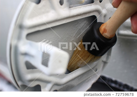 詳細清潔加油口 72759678