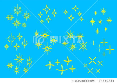 Light Glittering Christmas Hygiene Shine AI Illustration Material 72759833