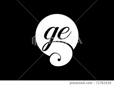 Initial Monogram Letter G E Logo Design Vector Template. G E Letter Logo Design 72762016