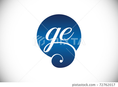 Initial Monogram Letter G E Logo Design Vector Template. G E Letter Logo Design 72762017