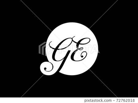 Initial Monogram Letter G E Logo Design Vector Template. G E Letter Logo Design 72762018