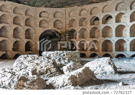 Famous Chaliapin Grotto in Noviy Svet, Crimea, Ukraine. Famous Chaliapin Grotto in Noviy Svet, Crimea, Ukraine. 72762327