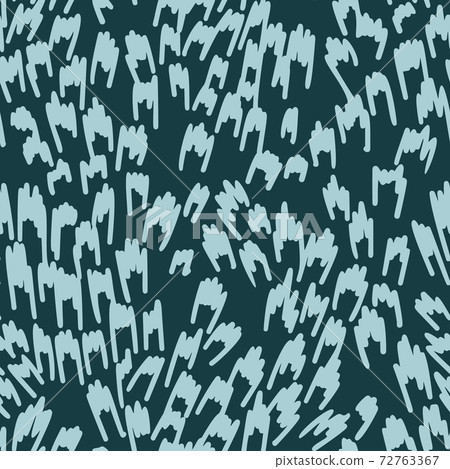 Abstract seamless pattern with hand drawn small geometric shapes. Graphic brush texture. Good for textile, fabric, background or wrapping design. Simple minimalist style. Abstract seamless pattern with hand drawn small geometric shapes. Graphic brush texture. Good for textile, fabric, background or wrapping design. Simple minimalist style. 72763367