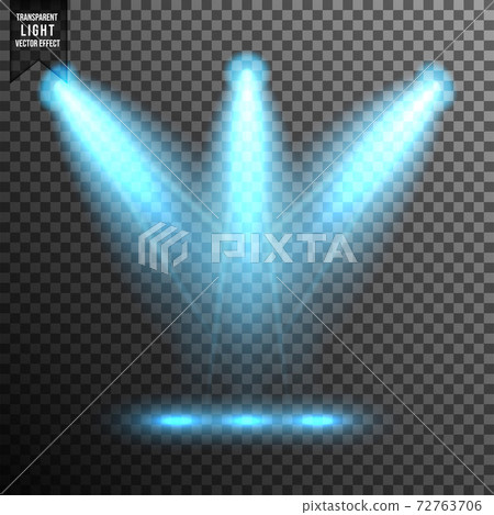 blue top light illuminated isolated transparent background blue top light illuminated isolated transparent background 72763706